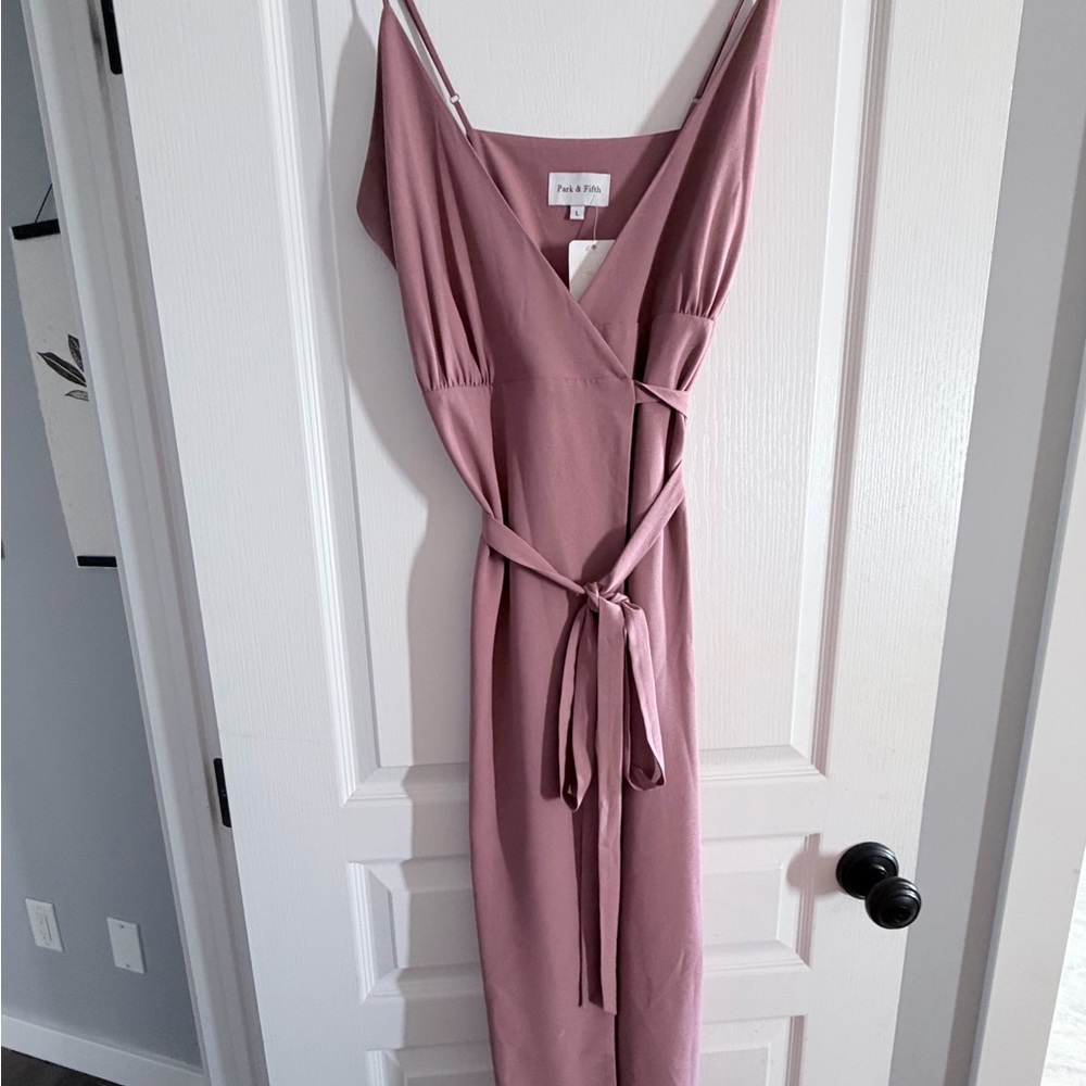 Park & Fifth Women's Pink Wrap Dress